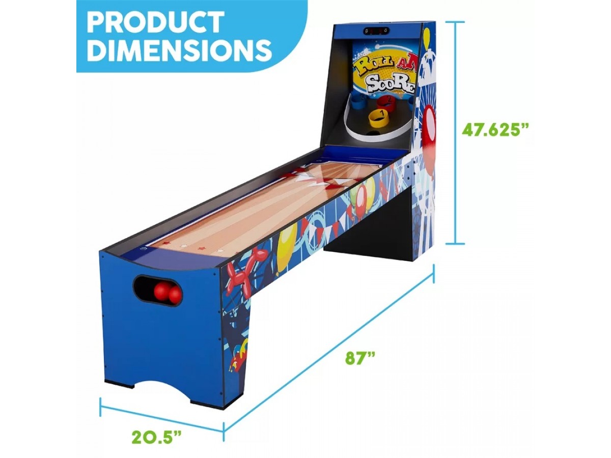 Juego Arcade SpeedBall Rodar y Anotar con Accesorios para Jugar